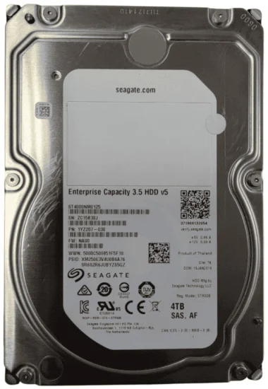 (image for) ST4000NM0125 Seagate 1YZ207-038 4TB 3.5in SAS 12G 12gbps Server Hard Drive