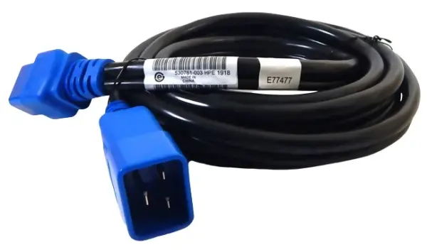 (image for) TK742A HPE 3.0m 250V 16A C19-C20 Single IPD Power Cable