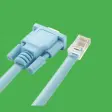 (image for) TKA18CONCBL Custom 1.8M RJ45 To DB9 Console Cable