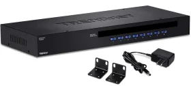 (image for) TK-803R TRENDnet 8-Port USB/PS2 Rack Mount KVM Switch