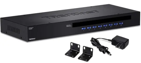 (image for) TK-803R TRENDnet 8-Port USB/PS2 Rack Mount KVM Switch