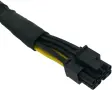 (image for) TR5TP Dell Mini 8 Pin to 8 Pin(6+2) 6 Pin Power Adapter Cable