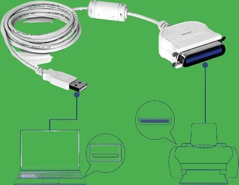 (image for) TU-P1284 TRENDnet USB to Parallel 1284 Converter Cable