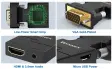 (image for) VGA to HDMI Adapter with Audio-Female VGA to Female HDMI