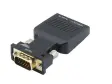 VGA to HDMI Adapter with Audio-Female VGA to Female HDMI