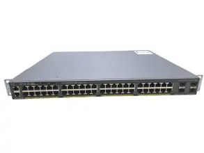 (image for) WS-C2960X-48FPS-L V04 Cisco 48 Port Gigabit PoE+ 740W Switch