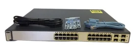 (image for) WS-C3750G-24PS Cisco Catalyst 3750G-24PS 24-Port Managed Switch