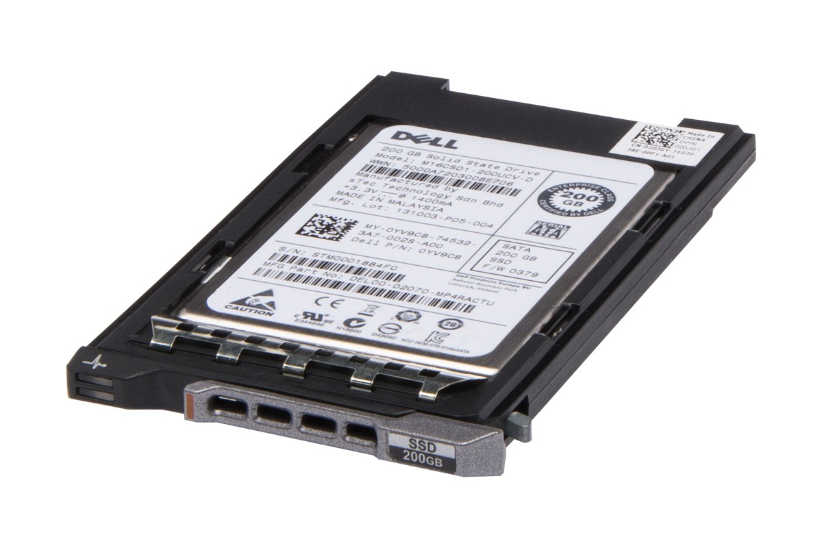 Dell 200GB uSATA 1.8 3G MLC Solid State Drive (SSD) YV9C8