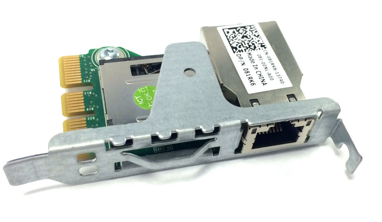 Dell 81RK6 / WD6D2 IDRAC 7 Port Card Integrated Dell Remote