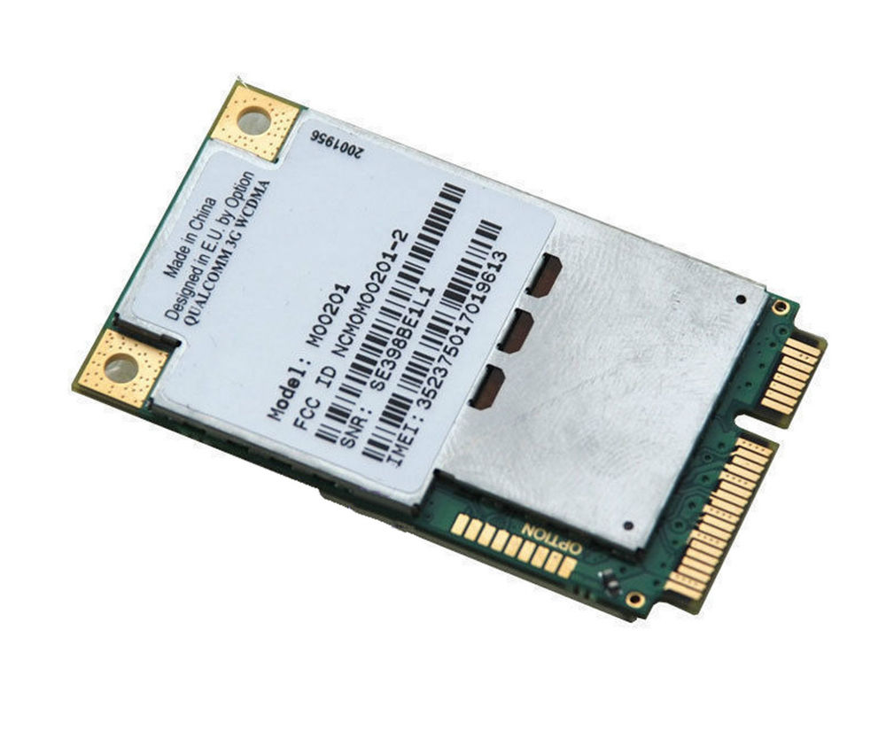 QUALCOMM GTM378E / M00201 UMTS HSDPA 3G GPS Mini PCIe Card