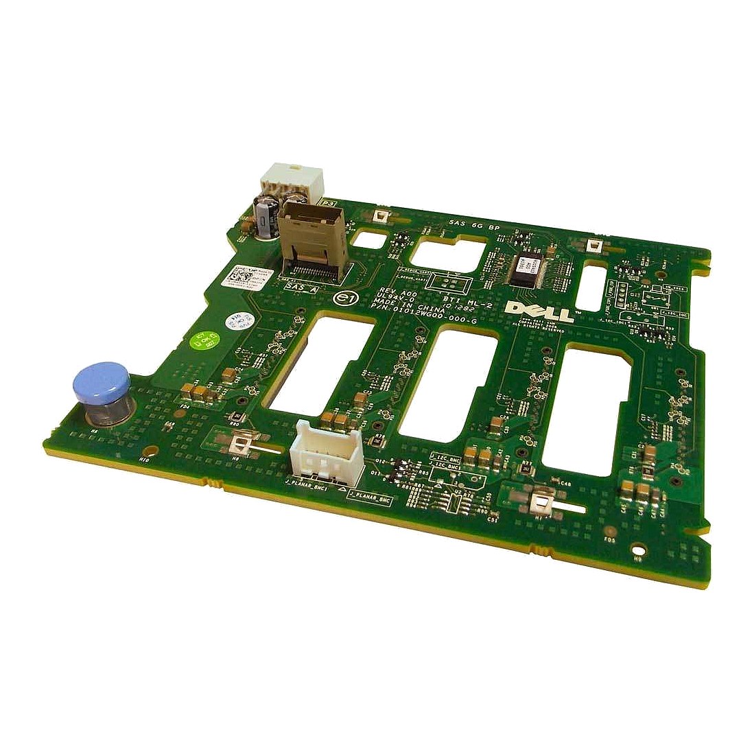 N621K Dell OEM PowerEdge T310 4x3.5 Hard Drive Backplane Board