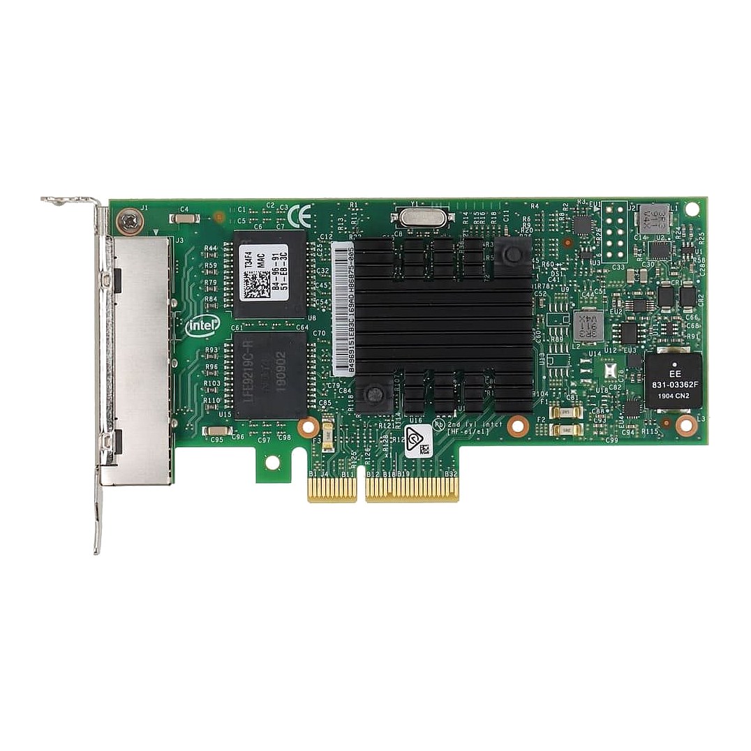 0T34F4 Dell/Intel I350-T4 Quad-Port 1Gb/s Network Card