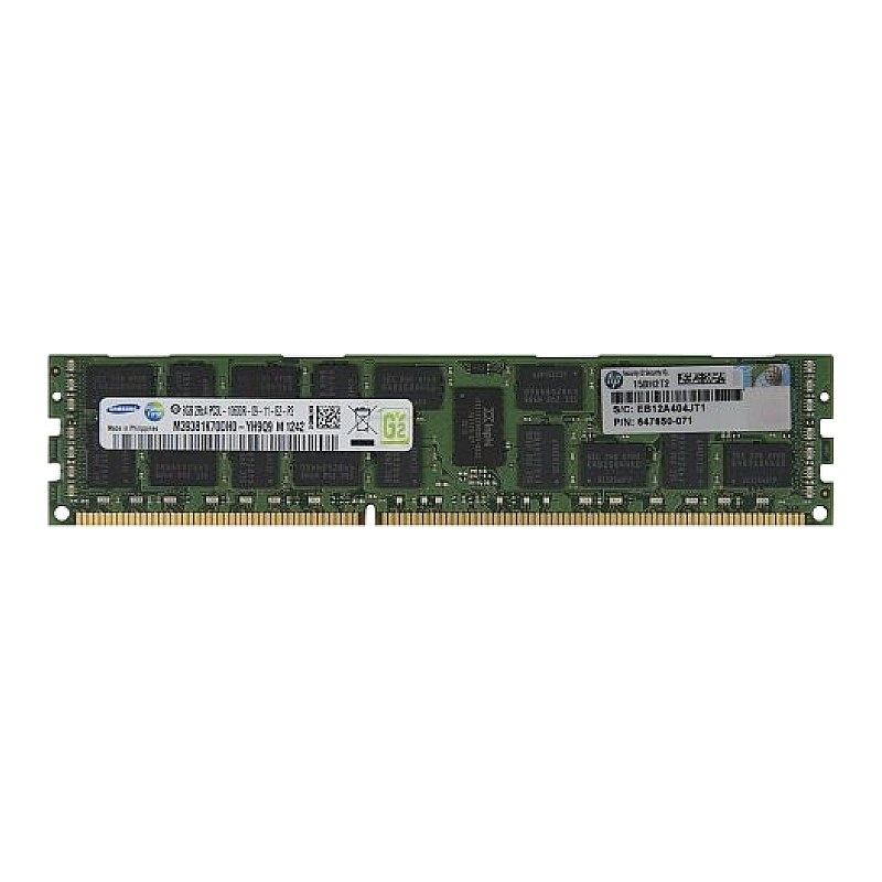 647897-B21 HP Proliant 8GB (1x8GB) LP SDRAM RDIMM