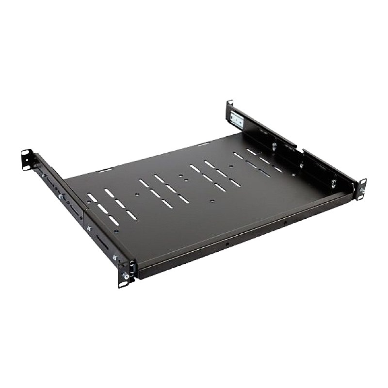 ISR2115V 1U 12 inch adjustable depth Rackmount Sliding Shelf