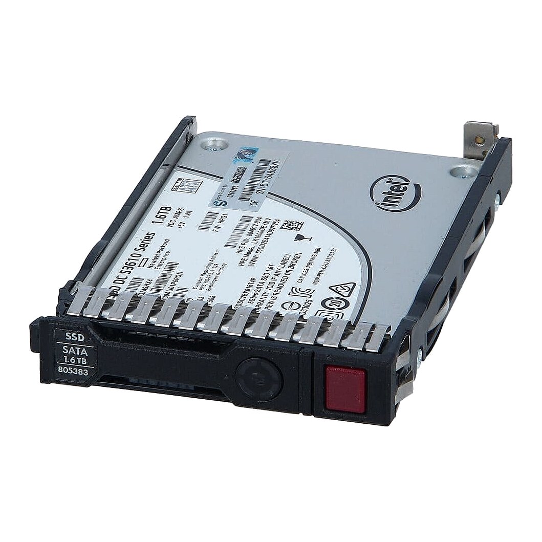 804631-B21 HP G8/G9 1.6TB 6G 2.5in SATA MU-2 SSD