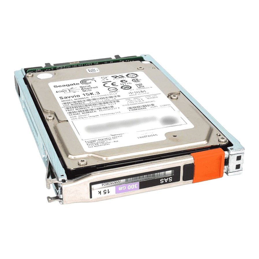 V4-2S15-300 EMC 005050604 300GB 15K 6Gbps 2.5in SAS HDD