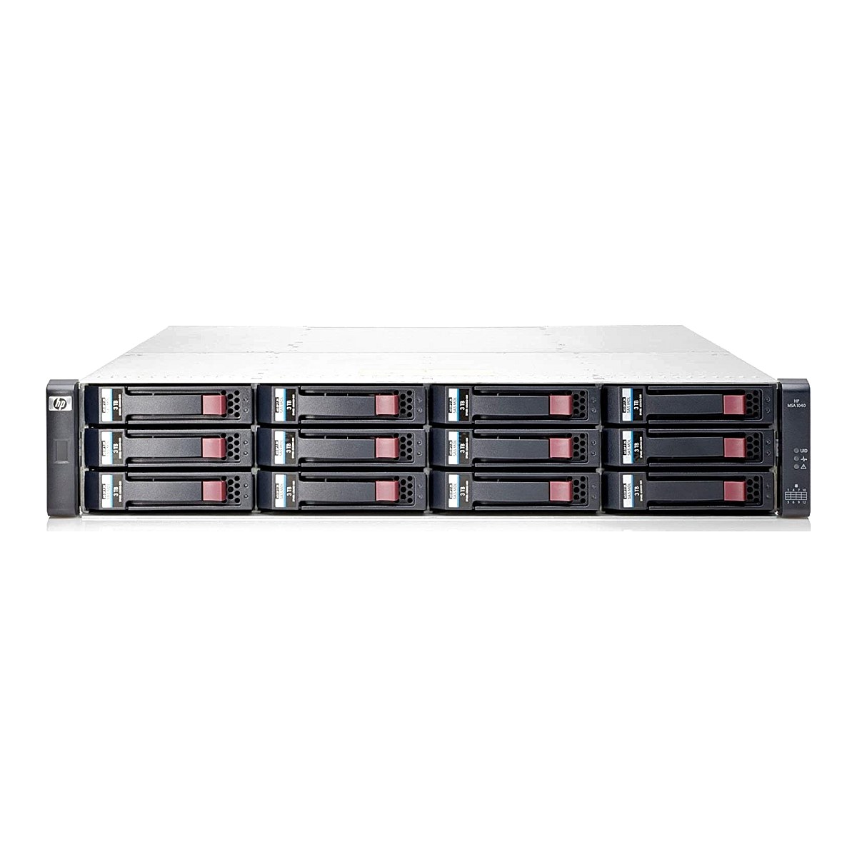 E7W01A HP MSA1040 12-Bay 3.5in 1GB iSCSI DC LFF Storage Array