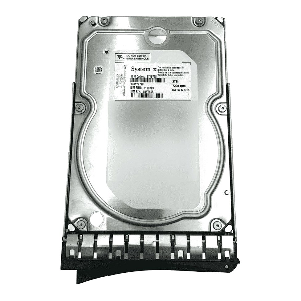 81Y9798 IBM 3TB 7.2K 6G 3.5in SATA NL G2HS HDD