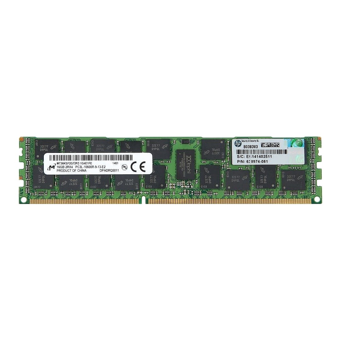 627812-B21 HP 16GB (1x16GB) Low Profile SDRAM Memory Module