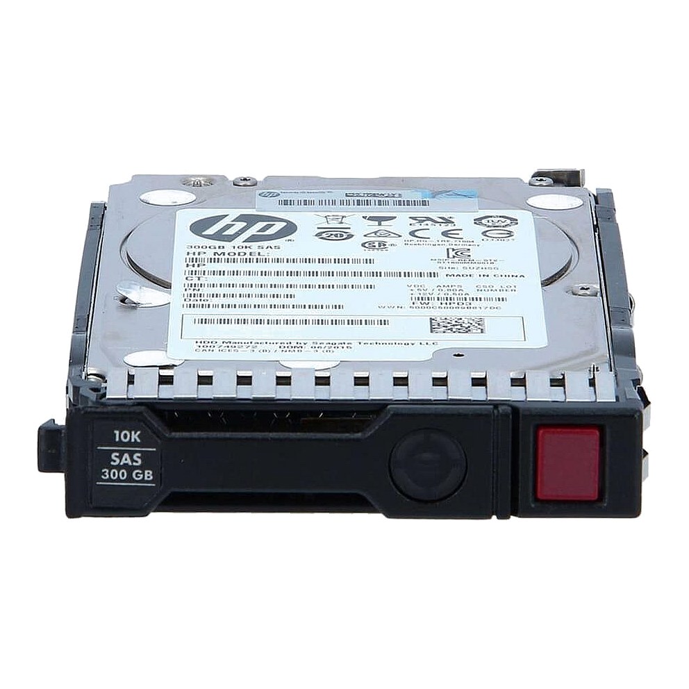 781581-006 HPE 300GB 12G 10K SAS (512n) 2.5in SFF HDD