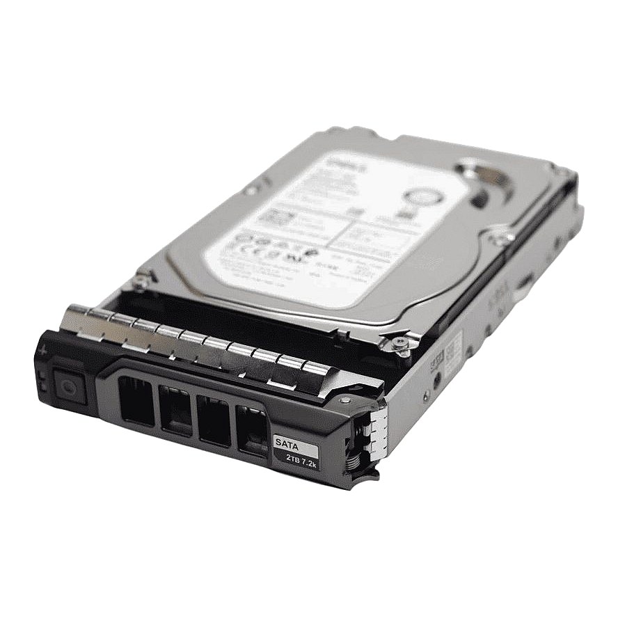 0382H Dell 2TB 6G 7.2K 3.5in SATA HDD w/F238F Caddy