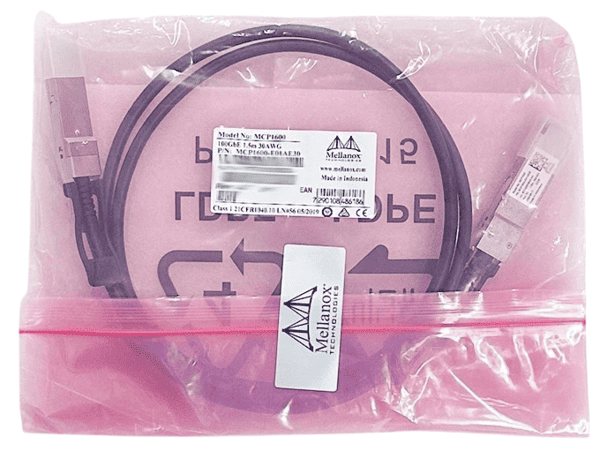 MCP1600-E002E30 Nvidia/MELLANOX 100G QSFP28 IB EDR Passive Copper Cable